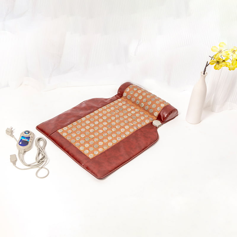 Coussin thérapeutique apaisant pour le cou et le dos à température contrôlée