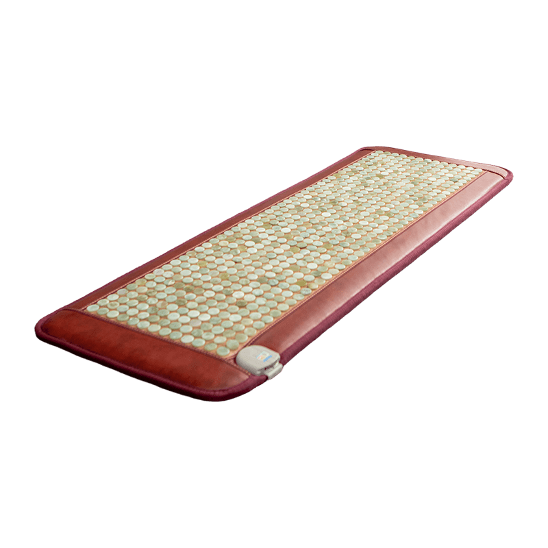 Coussin long de thérapie chauffante à température contrôlée, perles de Jade 572